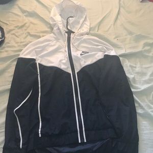 Black and White windbreaker,